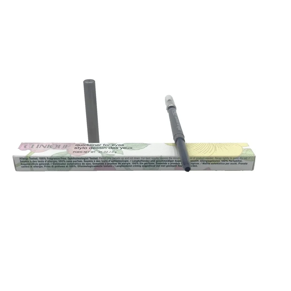 Clinique Quickliner For Eyes W/ Smudger 11 Black Brown New